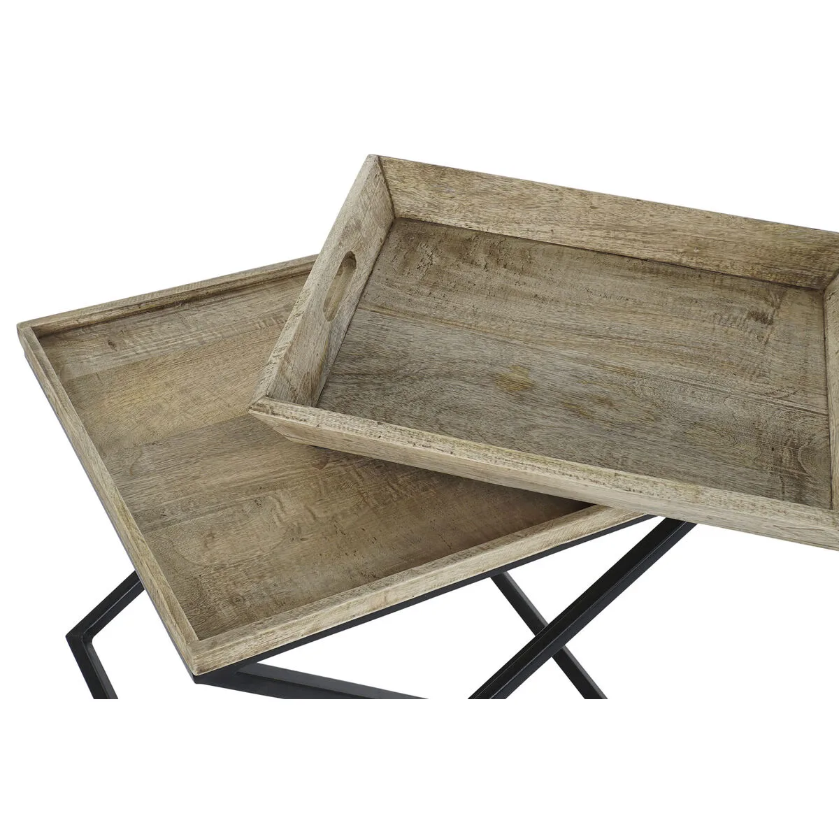 Table d appoint dkd home decor noir naturel metal bois de manguier 55 x 45 x 53 cm s304516899. Diaytar vous propose une sélection pointue de produits électroniques innovants et d'articles maison qui transforment votre quotidien
