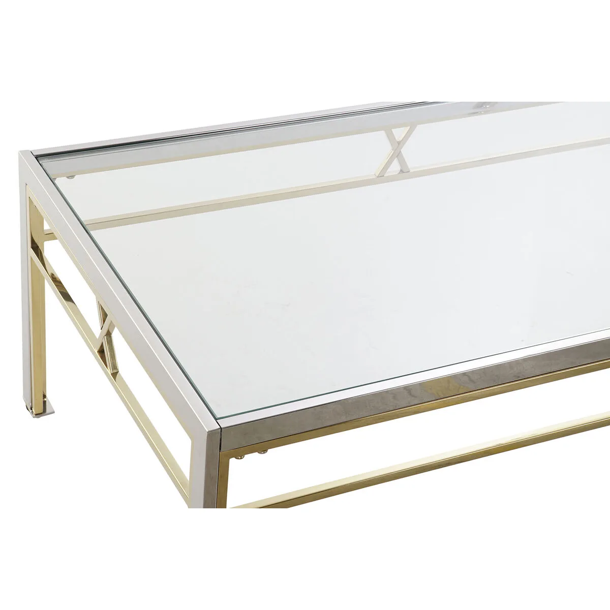 Table d appoint dkd home decor verre acier argent 110 x 60 x 40 cm s302304667. Nous avons créé Diaytar pour être le point de repère dans le paysage souvent confuse du e-commerce généraliste.