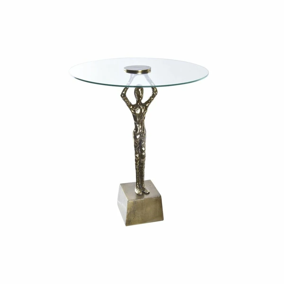 Table d appoint dkd home decor verre dore aluminium 46 x 46 x 57 cm s302767970. Diaytar réinvente le e-commerce avec une approche généraliste axée sur la qualité, la tendance et l'accessibilité