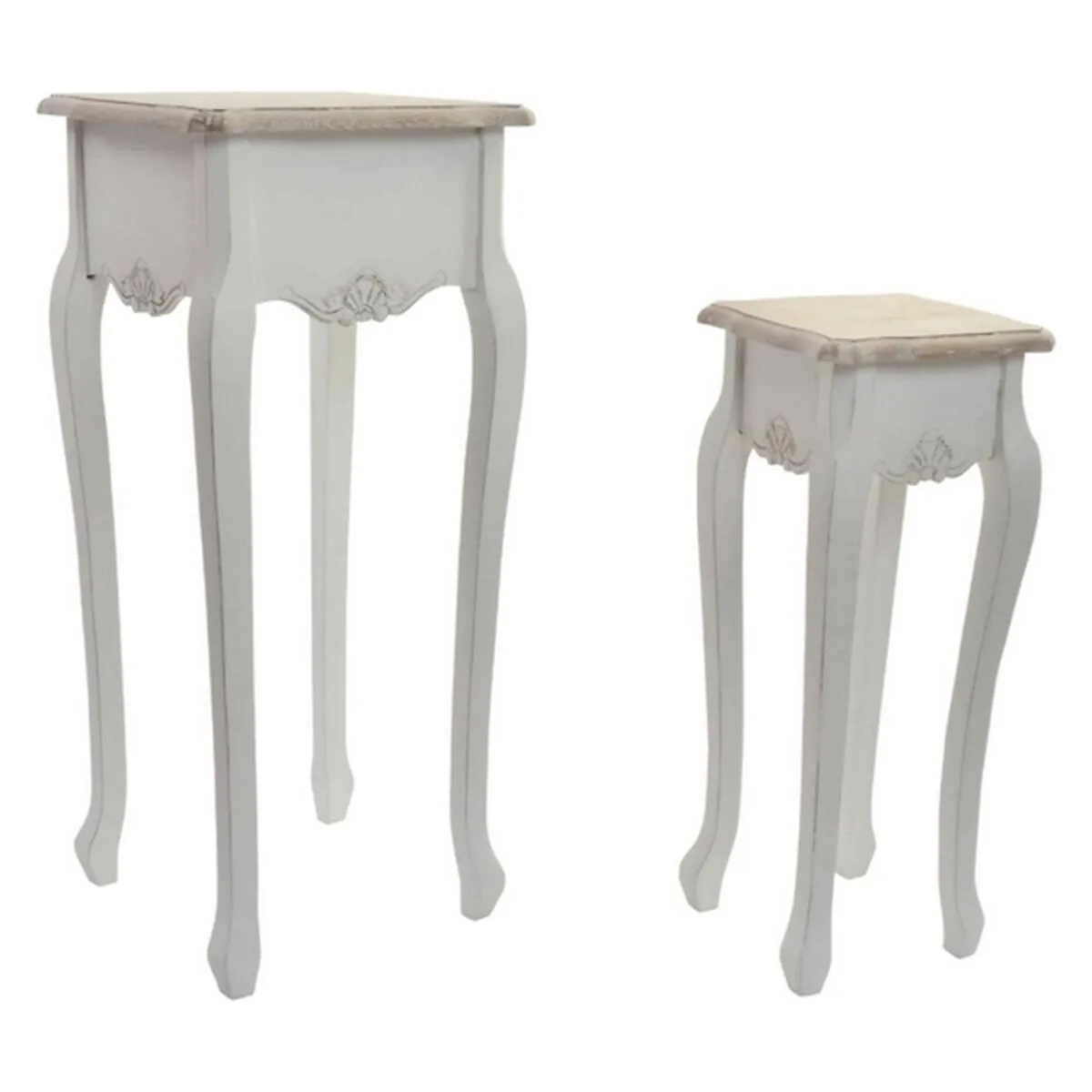 Table d appoint dkd home decor versalles sapin bois blanc 35 x 35 x 80 cm s301034814. Diaytar a fait de la variété son arme secrète : une offre généraliste si vaste que vous y trouverez forcément l'inimaginable