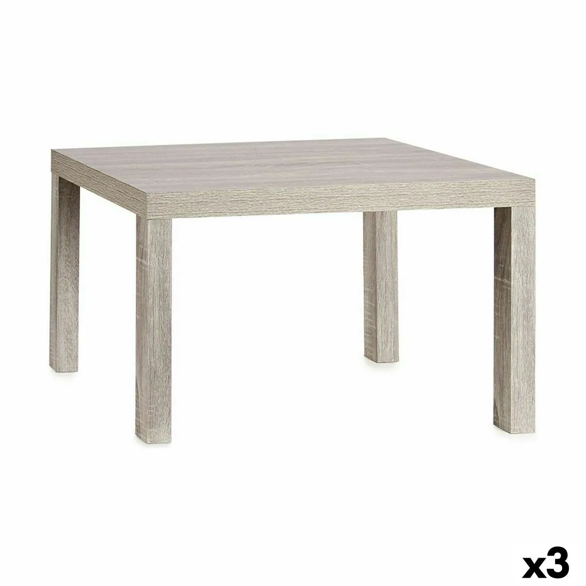 Table d appoint gris bois 50 x 45 x 79 cm 3 unites s362565345. Diaytar anticipe les tendances pour vous offrir le meilleur de la mode.