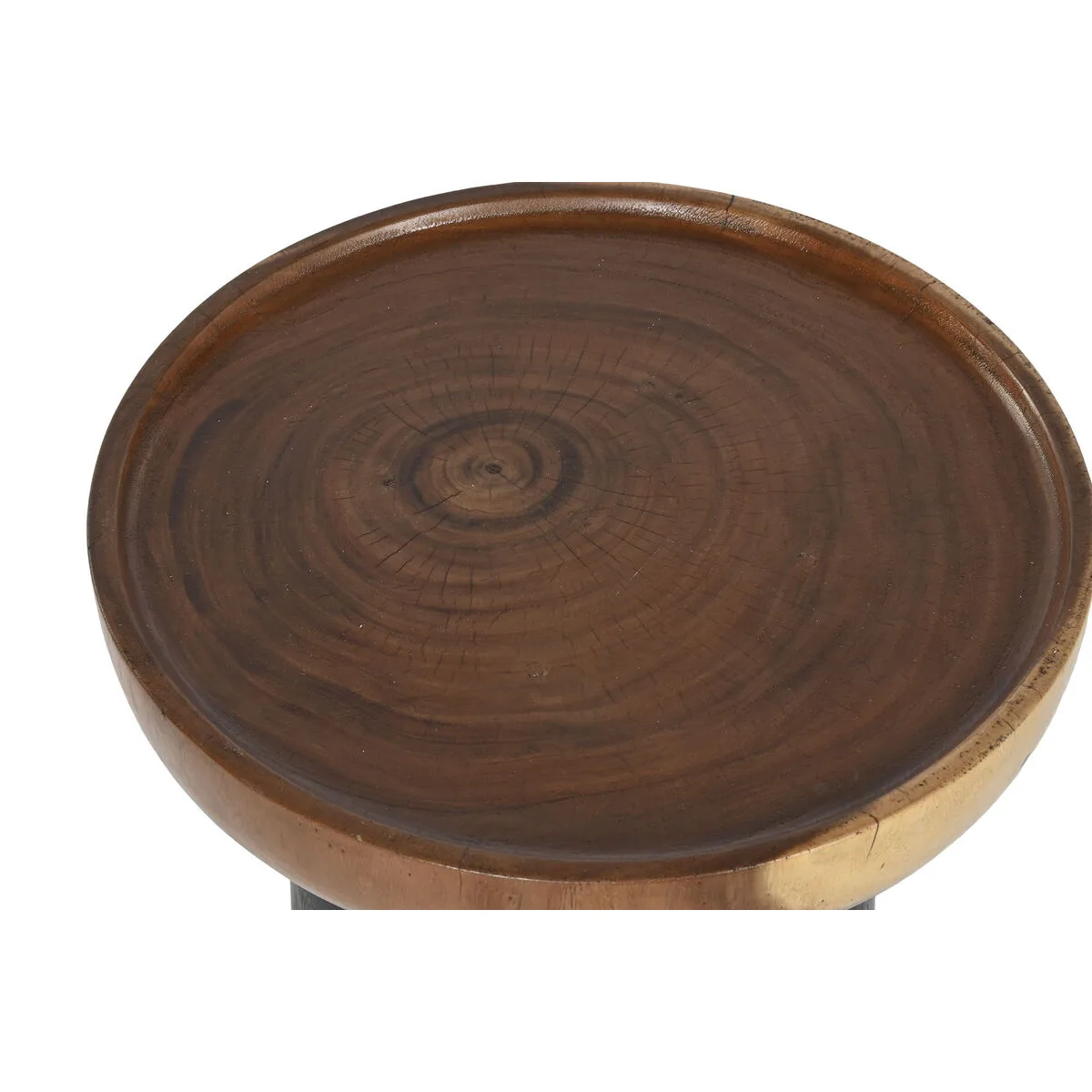 Table d appoint home esprit marron noir 39 x 39 x 35 cm s306121269. Diaytar, c'est l'alchimie parfaite entre la froide efficacité de la tech et la chaleur rassurante des produits de qualité.