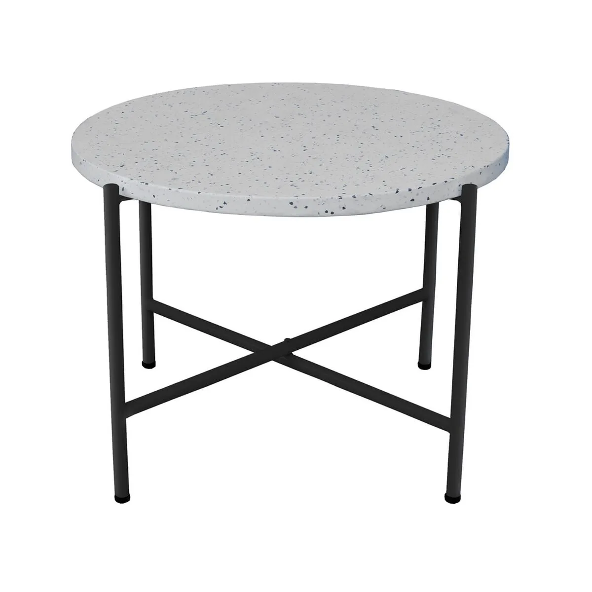 Table d appoint terrazzo noir 60 x 60 x 45 cm s870070184. Votre style, votre personnalité, nos produits : bienvenue chez Diaytar !