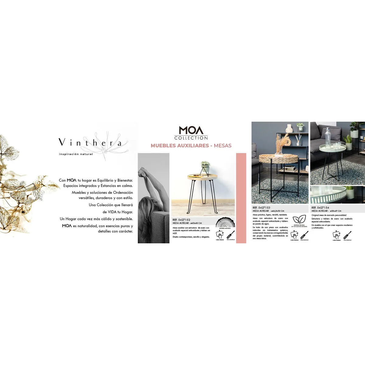 Table d appoint vinthera moa 40 x 48 cm 2 unites s271233610. Bienvenue chez Diaytar, où l'élégance rencontre l'innovation avec nos produits électroniques dernier cri et nos créations maison exclusives