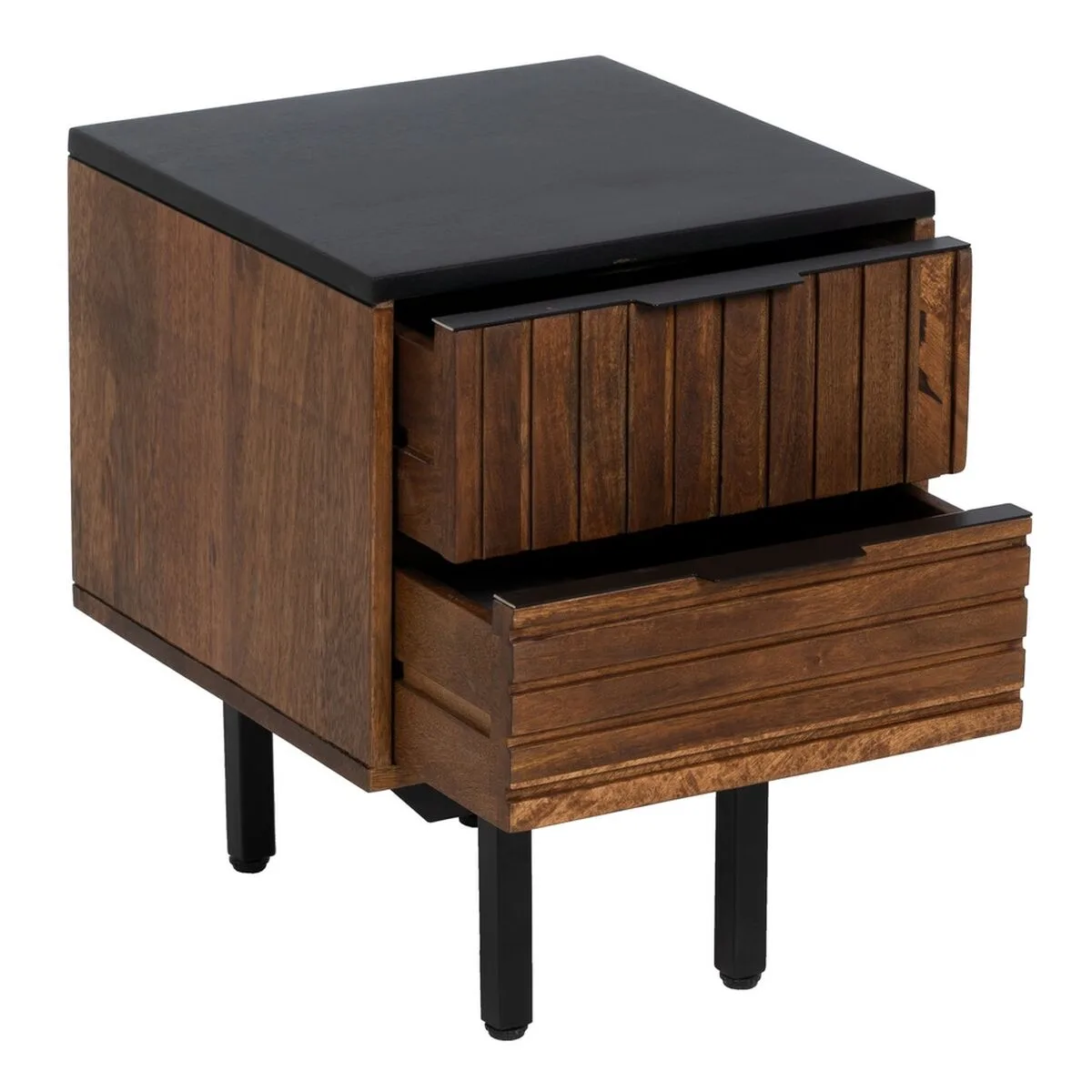 Table de nuit abner marron noir fer bois de manguier 40 x 40 x 50 cm s880329969. Diaytar, une vision du shopping en ligne où chaque catégorie de produits, de la high-tech au généraliste, est traitée avec excellence