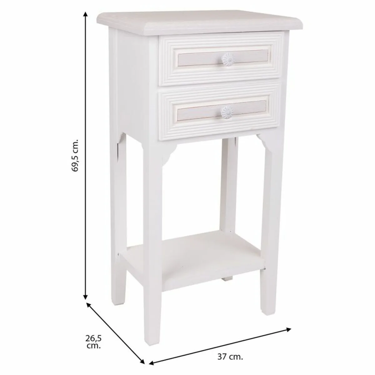 Table de nuit alexandra house living blanc 26 x 69 x 37 cm d163160478 Table de nuit alexandra house living blanc 26 x 69 x 37 cm d163160478. Diaytar a foi en une idée simple : les meilleurs produits, qu'ils soient électroniques ou généraux, embellissent le quotidien