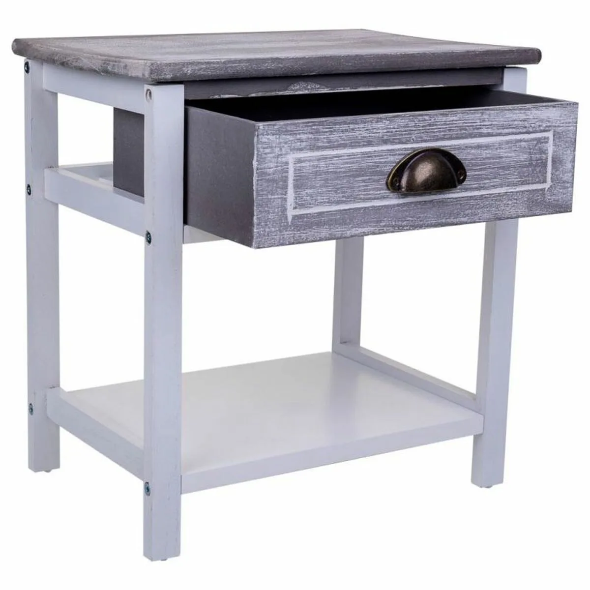 Table de nuit alexandra house living blanc 29 x 42 x 40 cm d163146933. La recette Diaytar : un tiers de design, un tiers d'innovation, un tiers de fonctionnalité. Le tout saupoudré de tendance.