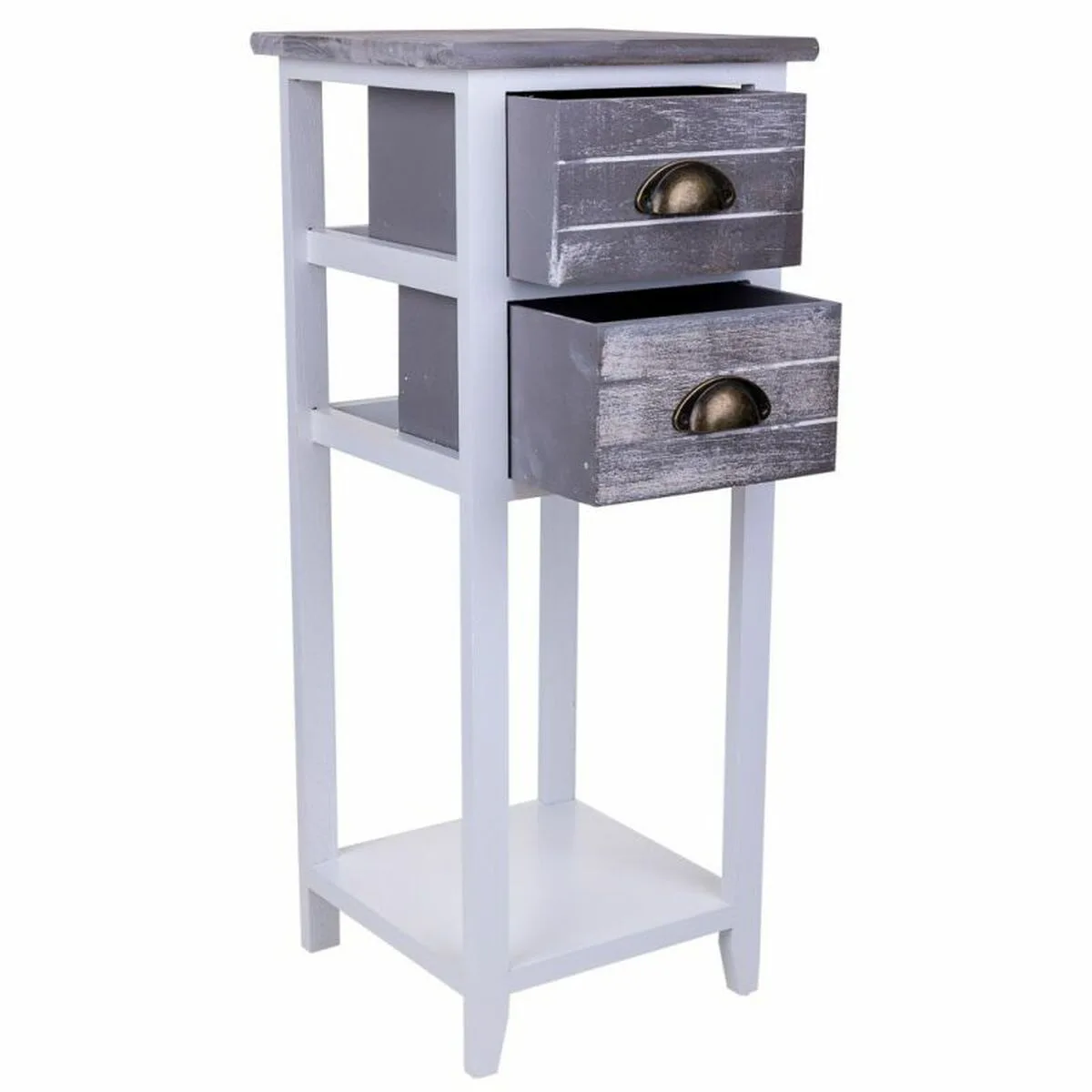 Table de nuit alexandra house living blanc 30 x 73 x 30 cm d163146062. Diaytar Mode : Où l'élégance rencontre l'originalité pour un style unique.