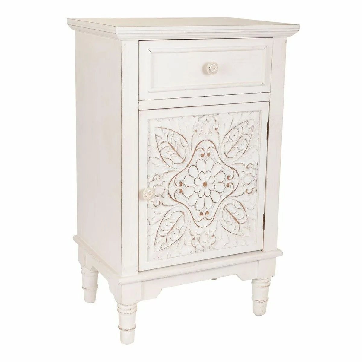 Table de nuit alexandra house living blanc 32 x 74 x 46 cm d163113847. L'esprit Diaytar : une curiosité insatiable pour dénicher les produits généraux et électroniques qui feront demain