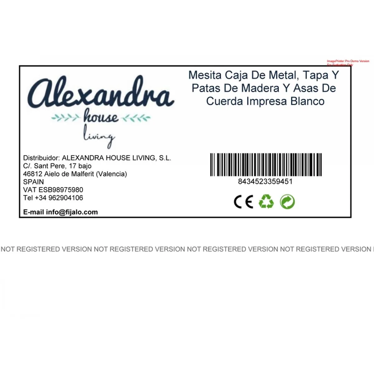 Table de nuit alexandra house living blanc 41 x 41 x 61 cm d163282053. Notre credo ? L'excellence accessible. Diaytar rend le premium attainable dans chaque catégorie de produits.