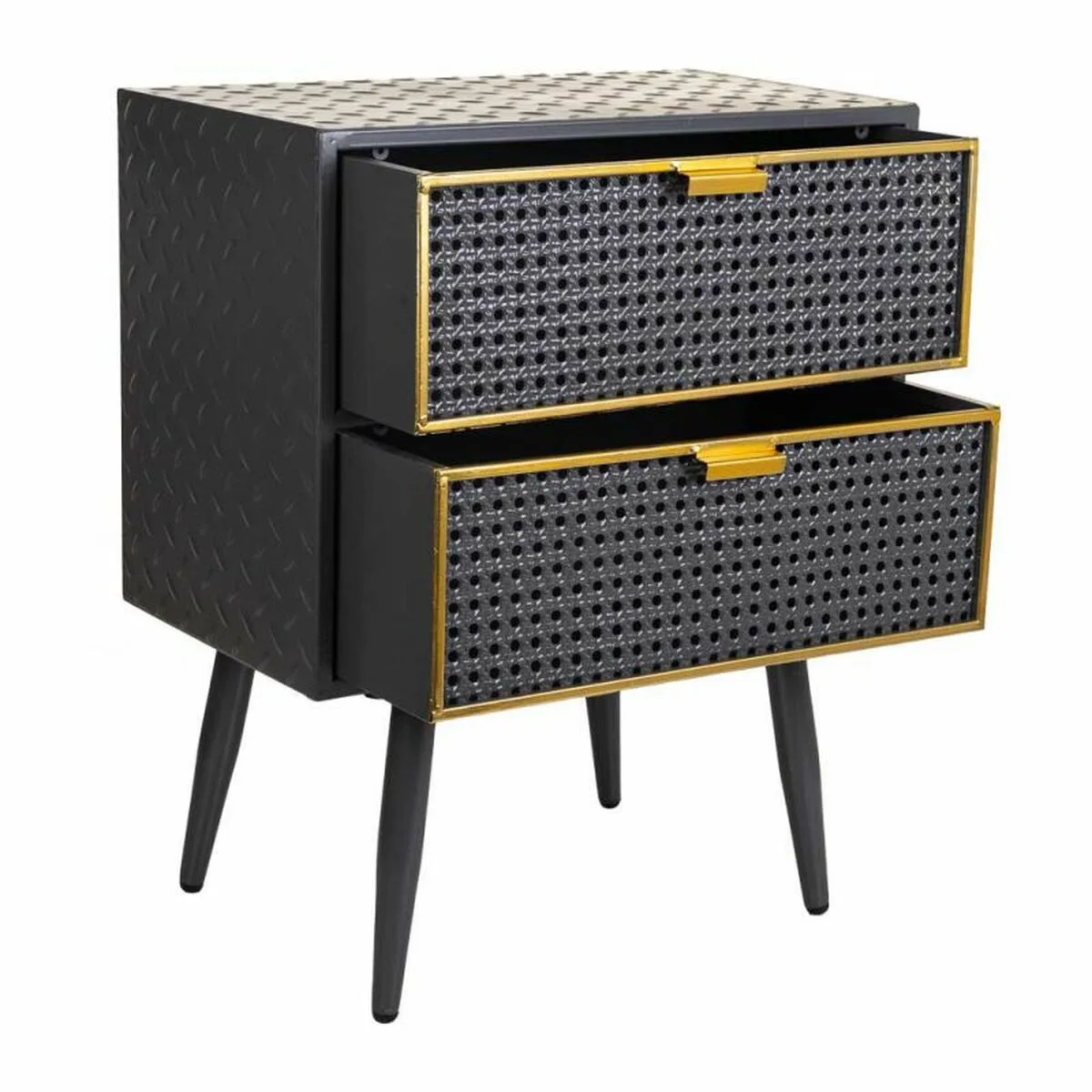 Table de nuit alexandra house living marron noir gris 30 x 62 x 50 cm d163084116. Diaytar : Parce que vous méritez le meilleur, nous sélectionnons l'excellence.