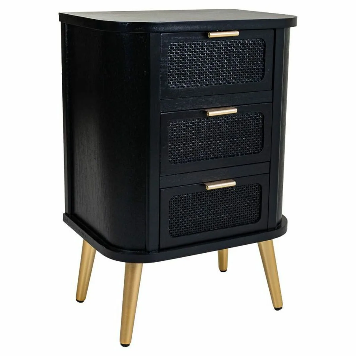 Table de nuit alexandra house living noir dore 35 x 72 x 50 cm d163081813. Nous croyons en la magie des objets. Chez Diaytar, chaque produit a le pouvoir de transformer une routine en moment précieux.