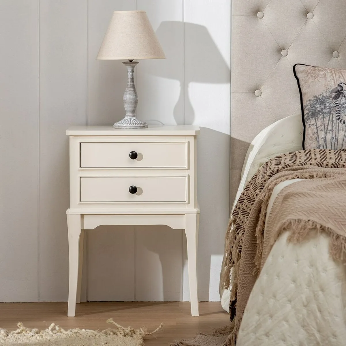 Table de nuit blanc bois de pin bois mdf 43 x 33 x 60 cm s880683496. Chez Diaytar, nous célébrons l'innovation sous toutes ses formes, des produits high-tech les plus fous aux objets maison les plus malins.
