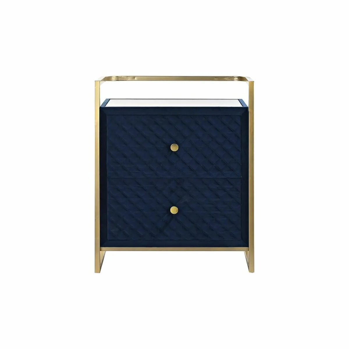 Table de nuit dkd home decor 60 x 35 x 74 cm verre bleu dore s303385351. Bienvenue sur Diaytar, où le shopping généraliste devient une chasse au trésor pour produits tendance et innovants