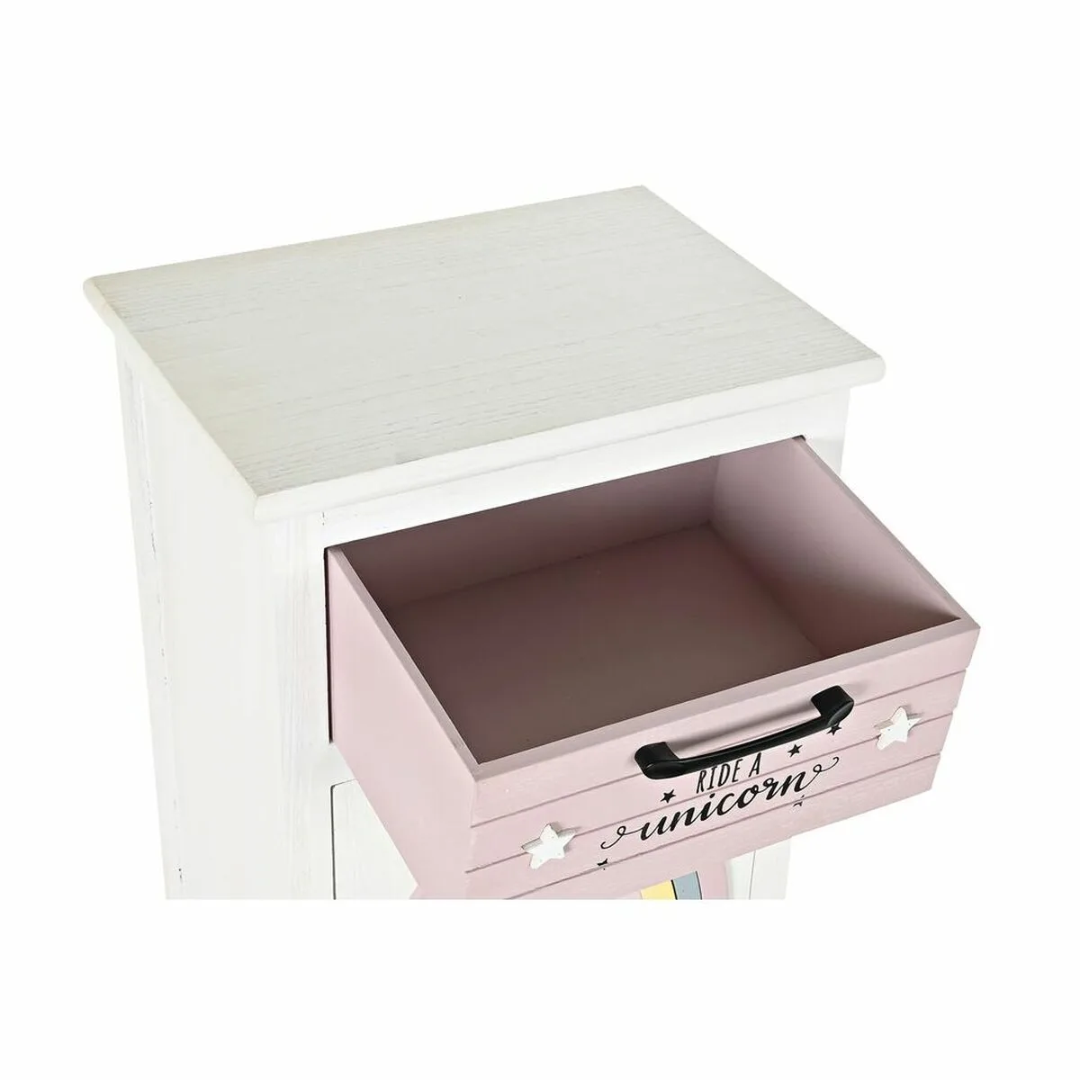 Table de nuit dkd home decor enfant gris rose blanc jaune 40 x 29 x 73 5 cm s302897741. Diaytar s'adapte à vos besoins avec une gamme complète et variée.