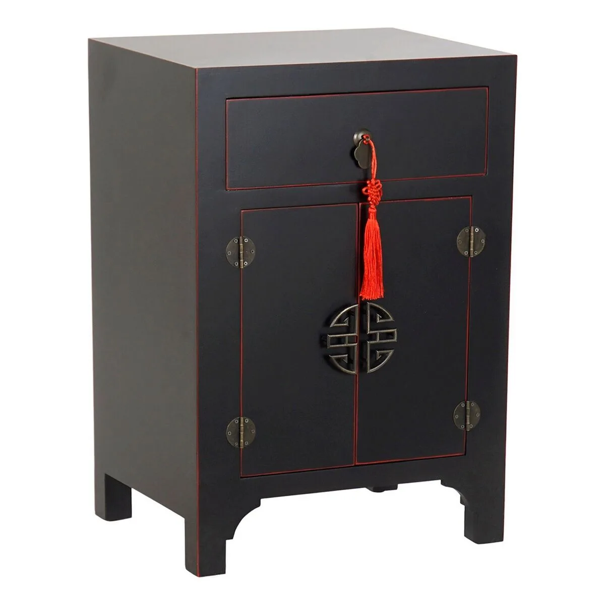 Table de nuit dkd home decor sapin rouge noir bois mdf 45 x 34 x 66 cm s301119054. Diaytar : Votre destination shopping en ligne pour découvrir les dernières tendances et produits généraux soigneusement sélectionnés