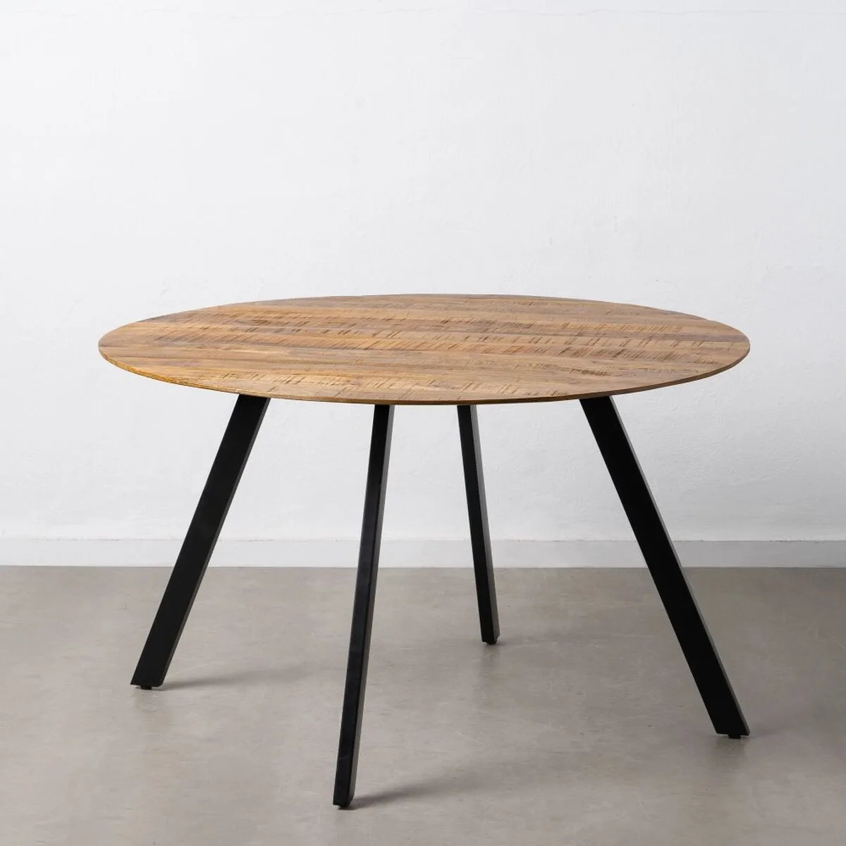 Table de salle a manger 130 x 130 x 77 cm naturel noir bois fer s880319362. C'est officiel : Diaytar devient votre nouvelle addiction shopping. Des produits si bons, vous ne voudrez plus vous arrêter.