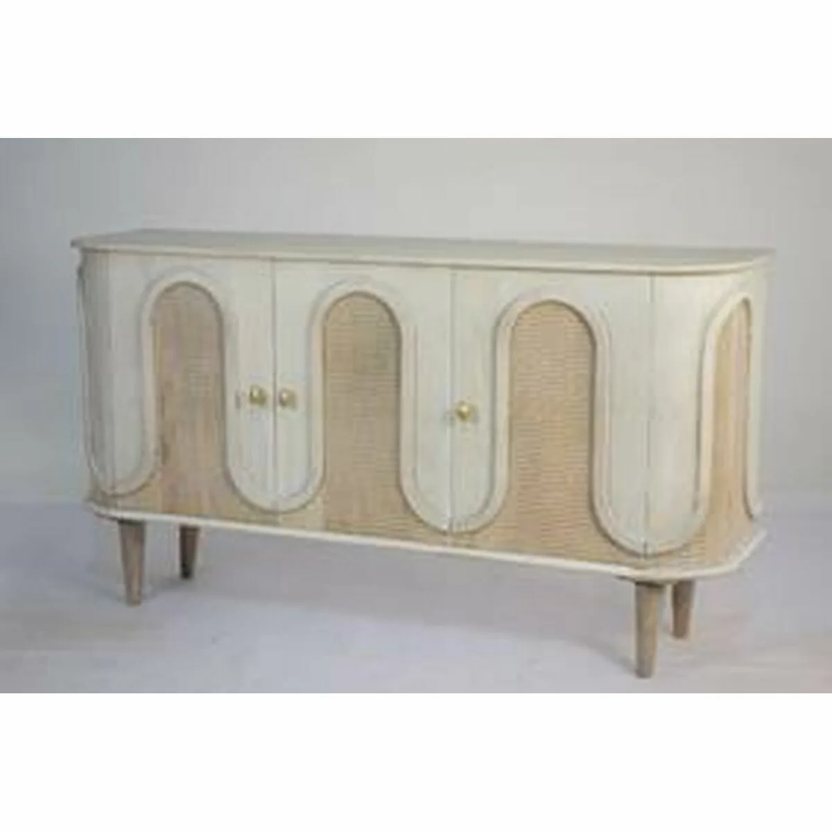 Table de salle a manger dkd home decor blanc dore laiton bois de manguier 180 x 90 x 76 cm s304035743. Chez Diaytar, nous transformons vos envies en réalité avec style.