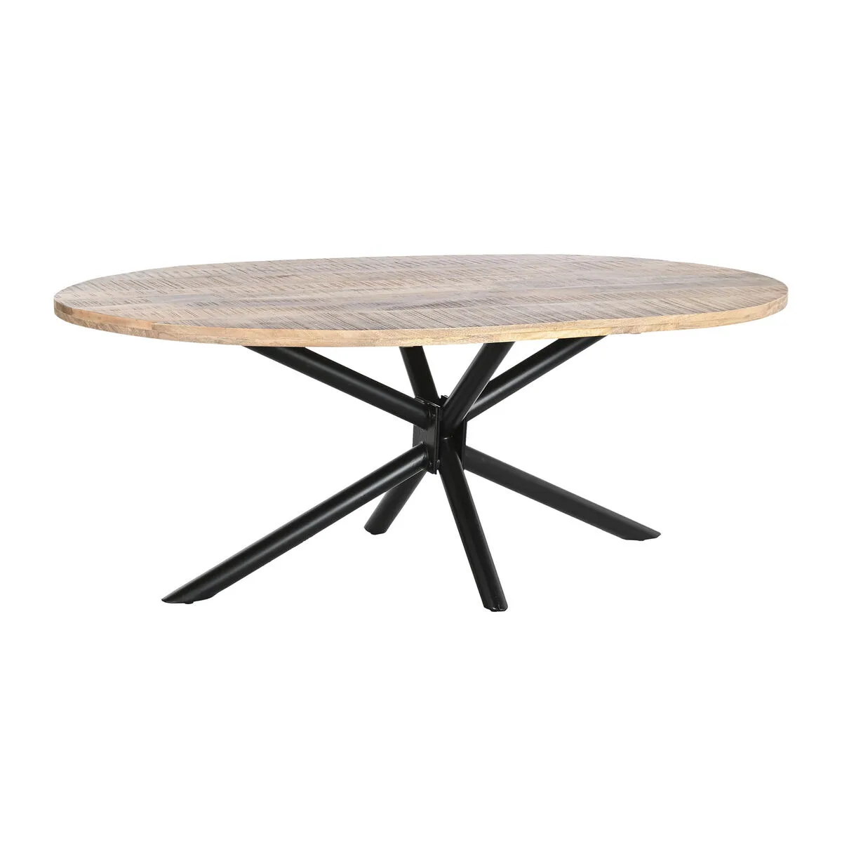 Table de salle a manger dkd home decor naturel noir metal bois de manguier 200 x 100 x 76 cm s304417635. Diaytar pense global, shoppe local : une plateforme généraliste avec une approche curated pour un public international