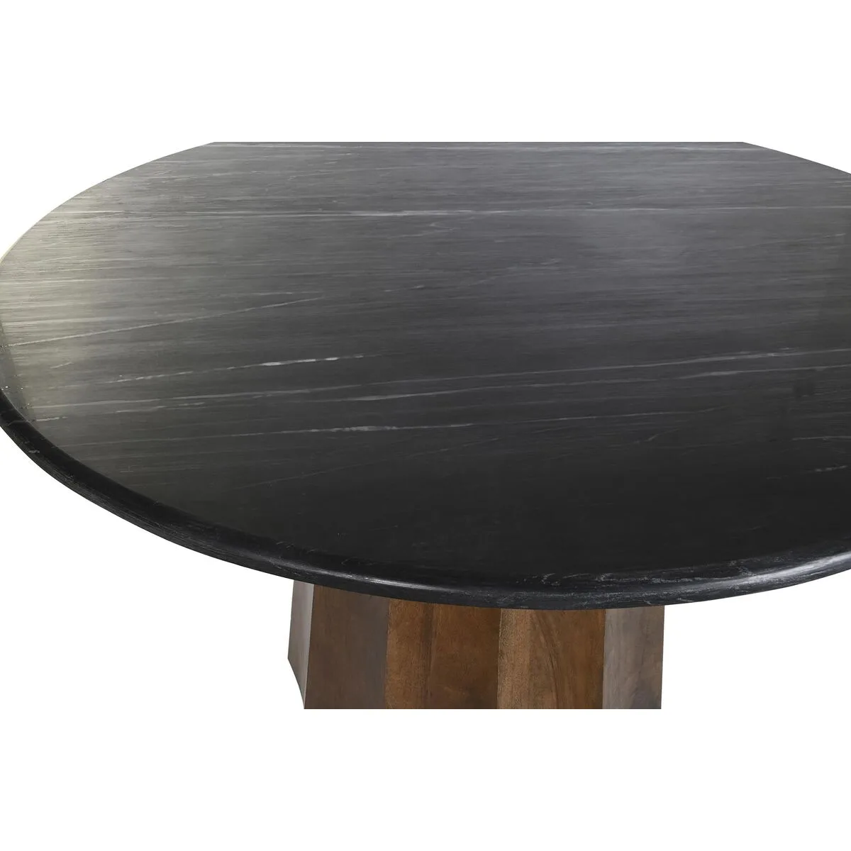 Table de salle a manger dkd home decor noir marron marbre bois de manguier 120 x 120 x 76 cm s304051360. Notre credo ? L'excellence accessible. Diaytar rend le premium attainable dans chaque catégorie de produits.
