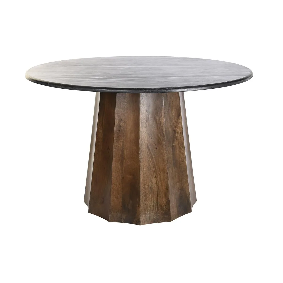 Table de salle a manger dkd home decor noir marron marbre bois de manguier 120 x 120 x 76 cm s304051387. Diaytar vous invite à un voyage shopping au cœur des produits qui définissent le mode de vie contemporain