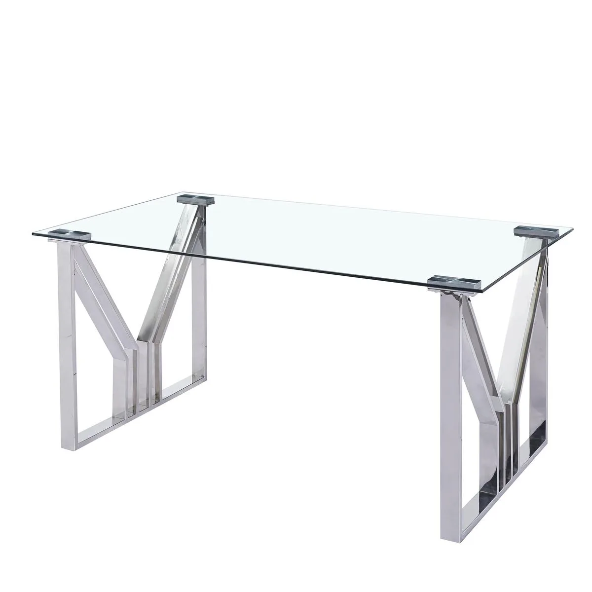 Table de salle a manger dkd home decor verre acier 180 x 90 x 75 cm s303427238. Découvrez l'univers Diaytar : une boutique en ligne généraliste qui marque style, qualité et originalité dans chaque produit