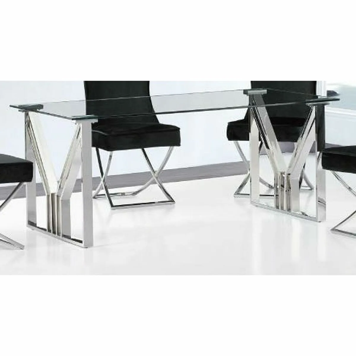 Table de salle a manger dkd home decor verre acier 180 x 90 x 75 cm s303427245. Diaytar, c'est la rencontre parfaite entre modernité et authenticité.