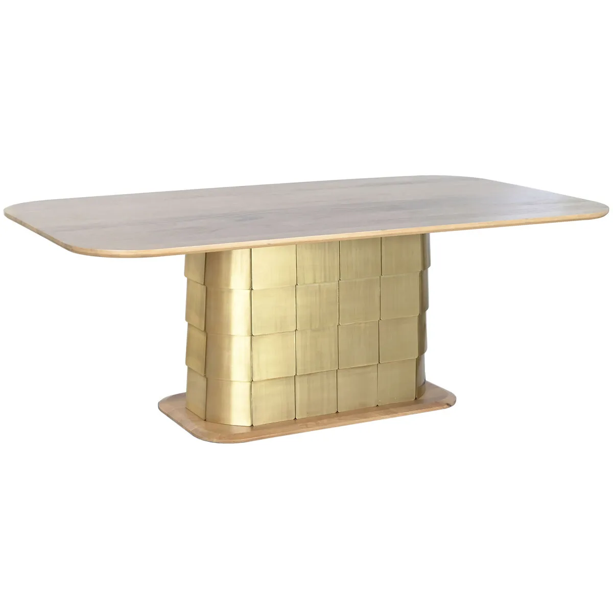 Table de salle a manger home esprit dore laiton bois de manguier 210 x 110 x 76 cm s306120861. Chez Diaytar, chaque visite est l'occasion de découvrir un nouveau produit génial, qu'il soit électronique ou domestique