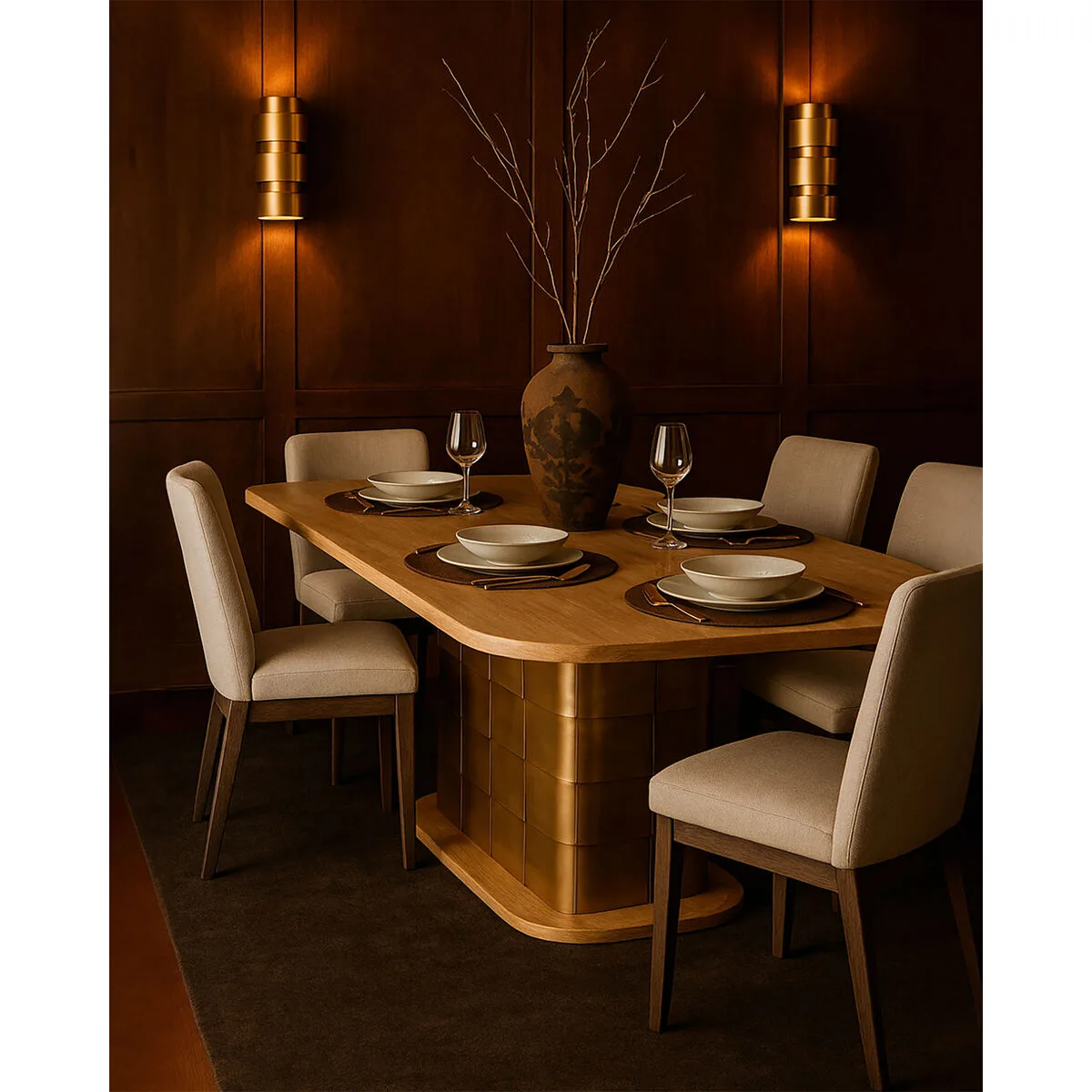 Table de salle a manger home esprit dore laiton bois de manguier 210 x 110 x 76 cm s306120865. Diaytar vous offre un accès privilégié à une sélection de produits qui font buzz, qui innovent et qui embellissent la vie