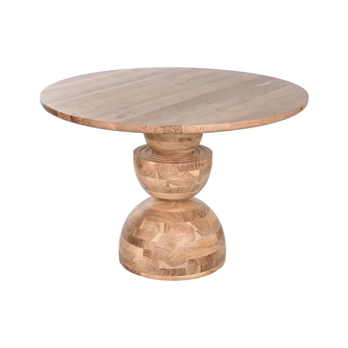 Table de salle a manger home esprit marron naturel acacia 115 x 115 x 76 cm s305645972. Diaytar ou l'éloge de la diversité : un catalogue riche et varié où chacun trouve son bonheur, quel que soit son style