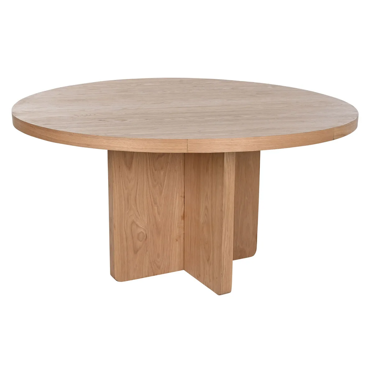 Table de salle a manger home esprit naturel bois de chene 152 x 152 x 78 cm s305665299. Votre style, votre personnalité, nos produits : bienvenue chez Diaytar !
