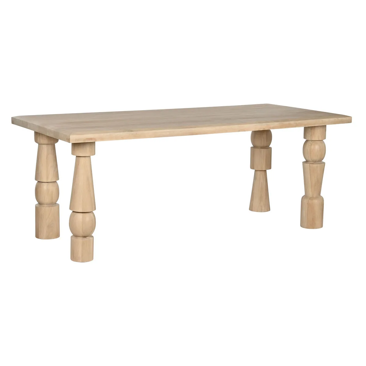 Table de salle a manger home esprit naturel bois de manguier 200 x 90 x 76 cm s305715757. Diaytar, le trait d'union entre vos besoins pratiques et vos aspirations esthétiques, à travers une offre généraliste pointue