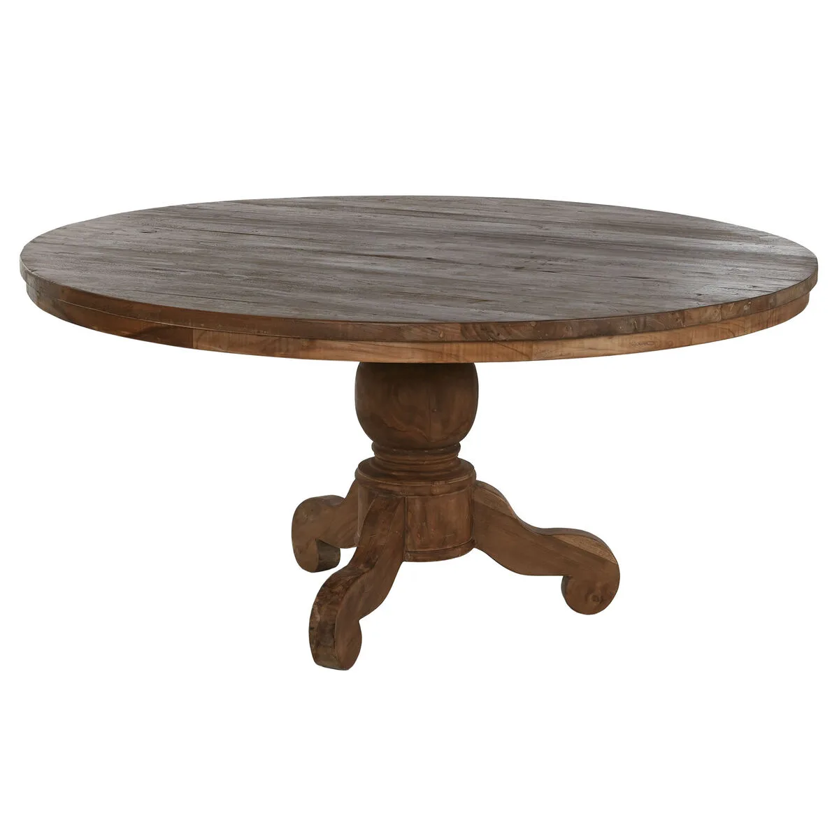 Table de salle a manger home esprit naturel bois de teck 160 x 160 x 78 cm s305912163. Diaytar Fashion : Soyez à la pointe de la mode avec nos collections exclusives.