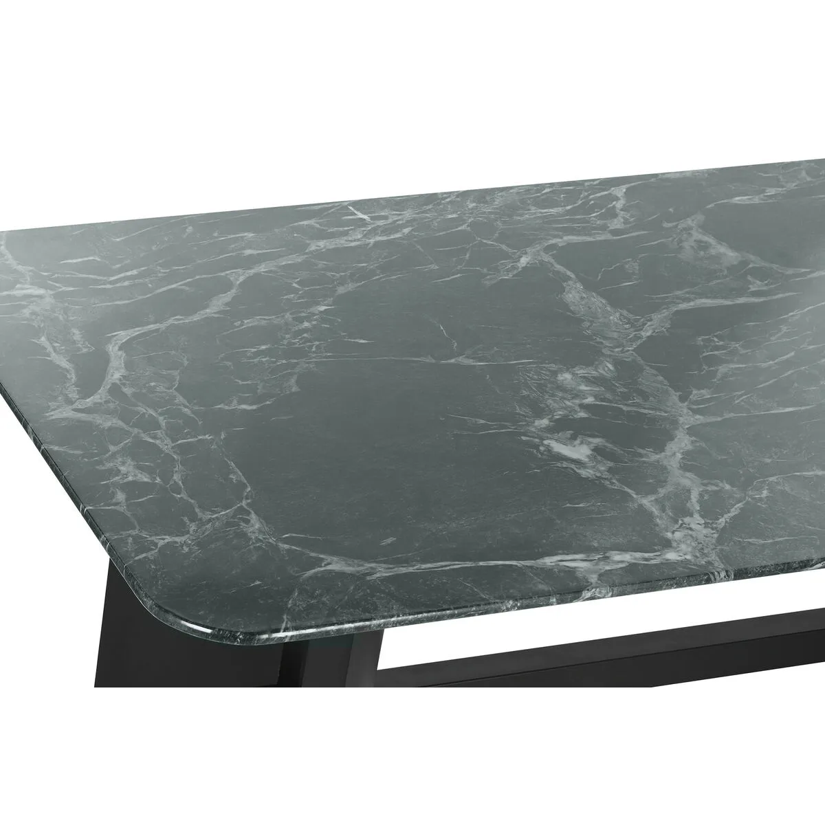 Table de salle a manger home esprit noir vert metal verre trempe 200 x 100 x 76 cm s305902381. Révélez votre style avec la collection capsule Diaytar, limitée et exclusive.