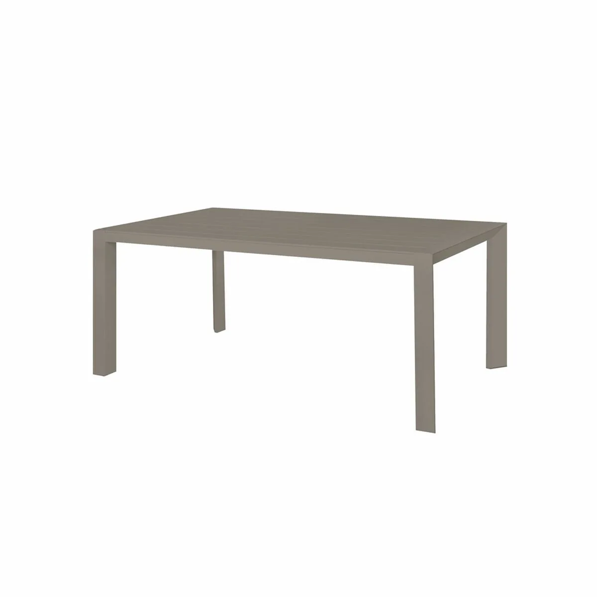 Table de salle a manger io aluminium 180 x 100 x 75 cm s870068576. Diaytar, c'est la démonstration que le meilleur des produits est à portée de clic, sans compromis, sans attente.