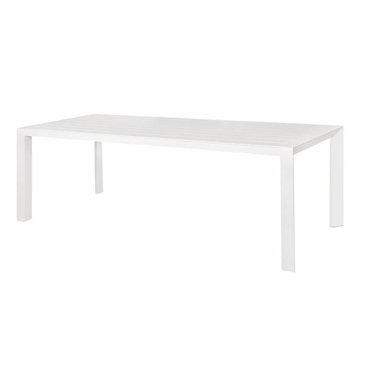 Table de salle a manger io blanc aluminium 240 x 100 x 75 cm s870067645. Exprimez votre personnalité avec les accessoires tendance de Diaytar.