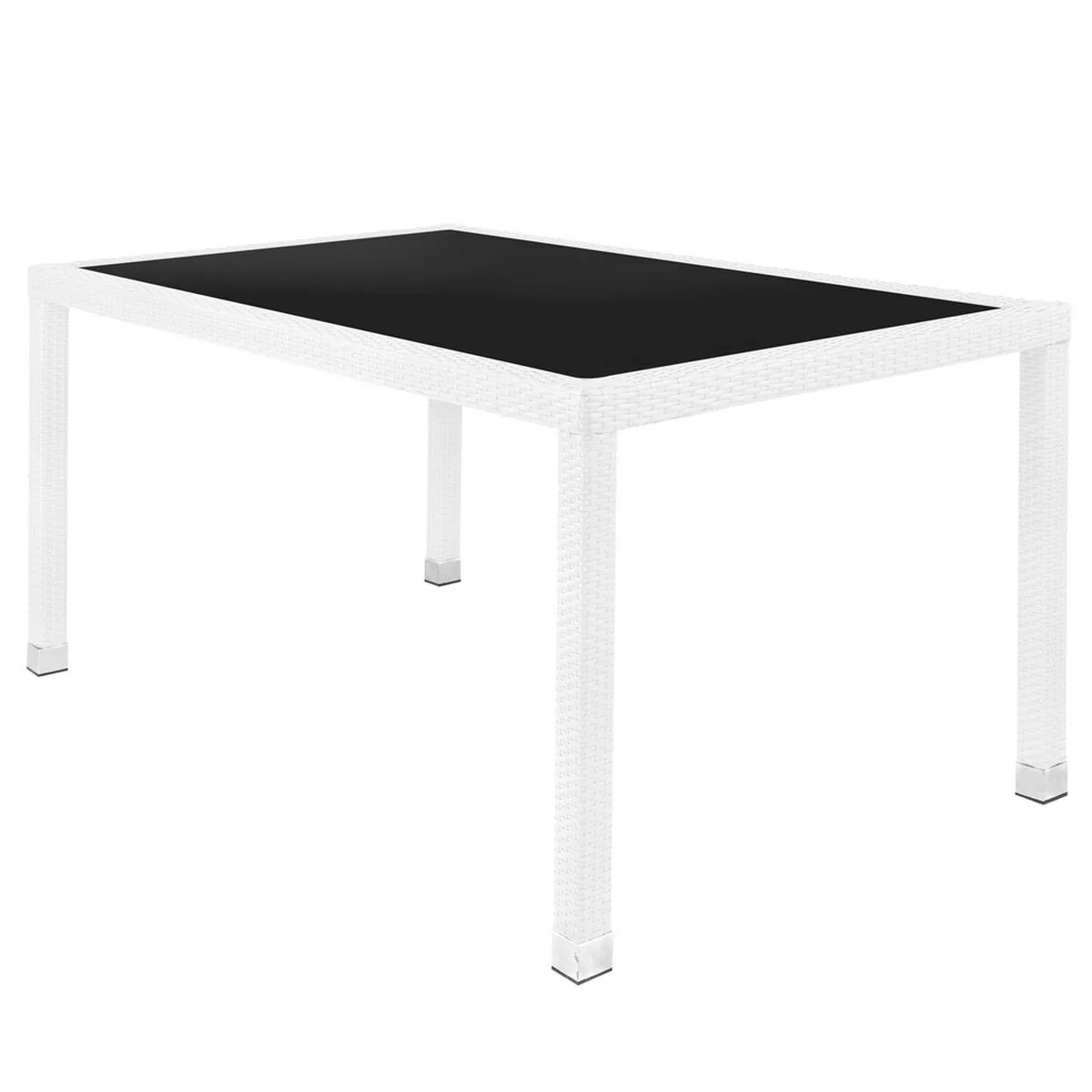 Table de salle a manger marlene aluminium verre rotin verre trempe 160 x 90 x 76 cm s870049278. Diaytar, c'est l'alchimie parfaite entre la froide efficacité de la tech et la chaleur rassurante des produits de qualité.