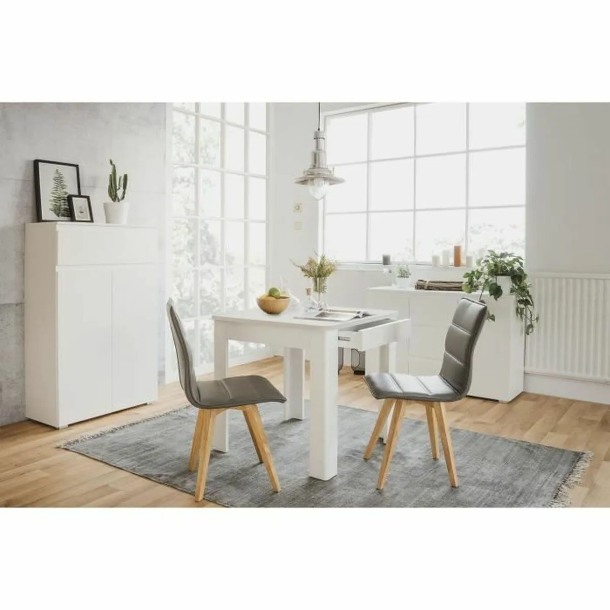Table de salle a manger oslo blanc 80 x 77 x 80 cm s7101450579. La qualité Diaytar : un engagement, une promesse, une satisfaction garantie.