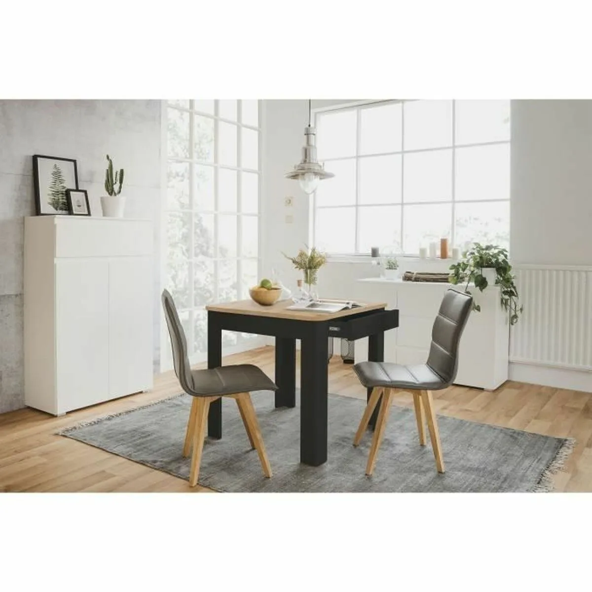 Table de salle a manger oslo noir 80 x 77 x 80 cm chene s7101450622. Diaytar a été imaginé pour les acheteurs avisés qui recherchent autant la performance que le design dans leurs produits