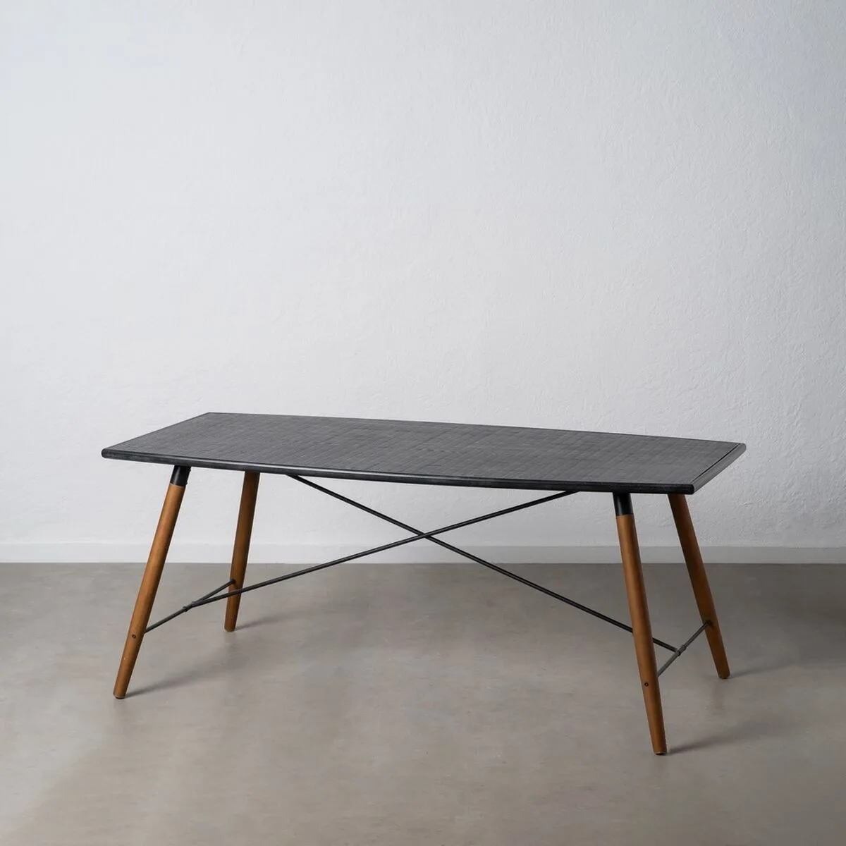 Table de salle a manger oslo noir naturel bois fer bois mdf 179 x 90 x 75 cm s880489094. Avec Diaytar, faites le plein d'idées et de produits ingénieux pour toutes les pièces de votre maison et tous les aspects de votre vie