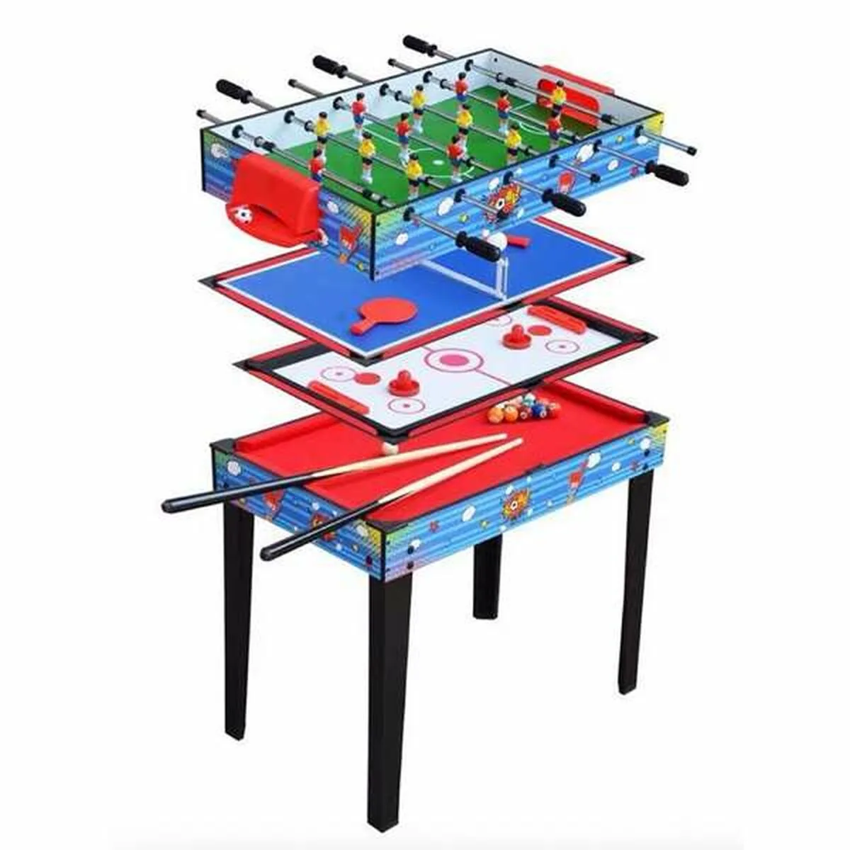 Table multi jeux 94 x 50 5 x 73 5 cm 4 en 1 s243629524. Diaytar, c'est votre garantie contre la déception. Des produits testés et approuvés, pour un shopping en toute sérénité.