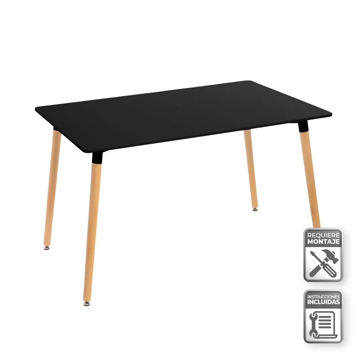 Table noir naturel 120 x 80 x 75 cm s880872359. Nous avons rêvé Diaytar pour vous. Une plateforme où chaque clic est une promesse de découverte et de satisfaction.