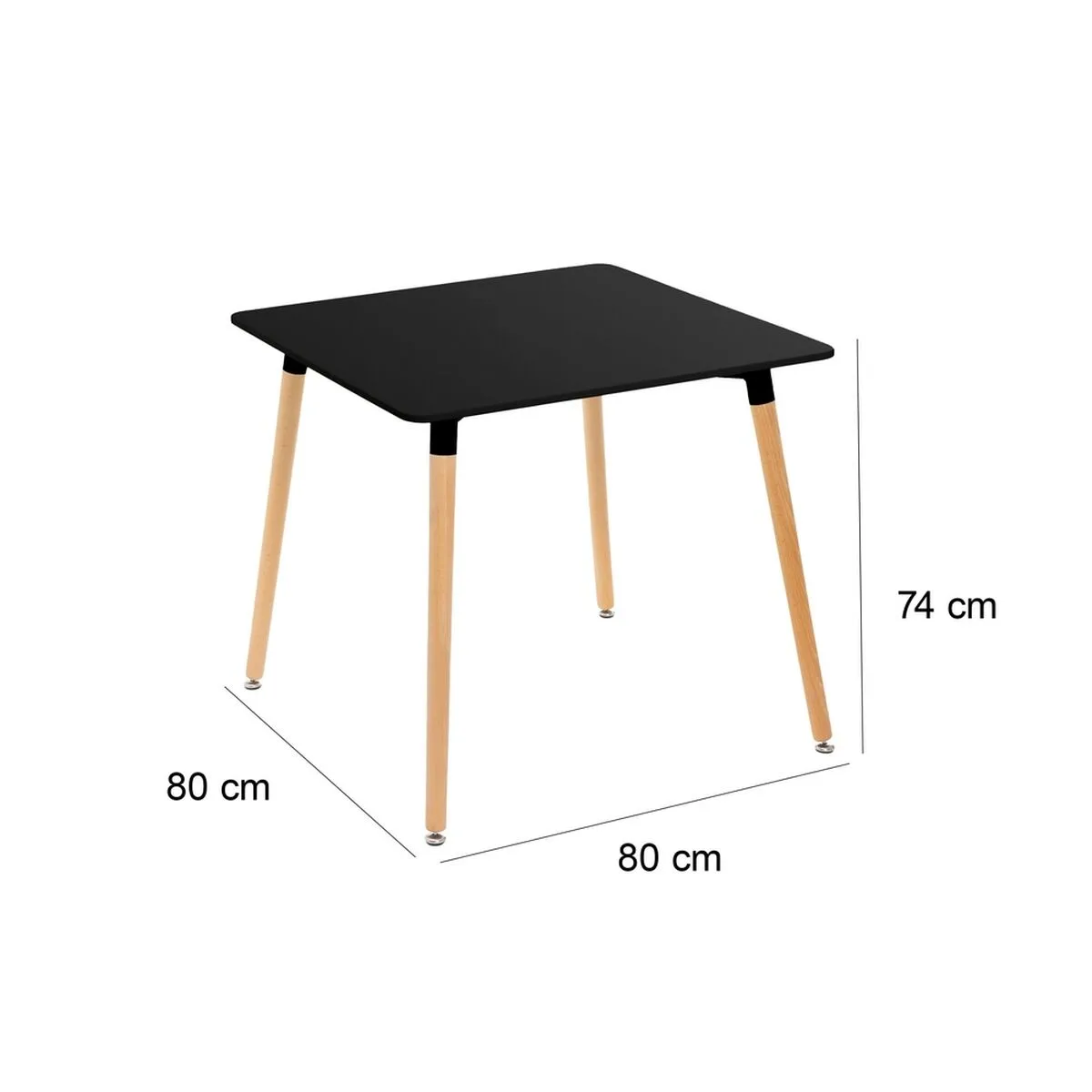 Table noir naturel 80 x 80 x 75 cm s880872263 Table noir naturel 80 x 80 x 75 cm s880872263. Diaytar transforme l'essai du e-commerce généraliste en vous offrant une expérience curated, qualitative et surprenante