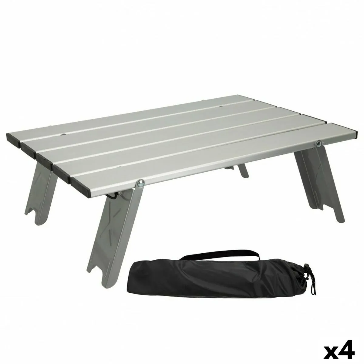 Table piable aktive argente aluminium 40 x 13 x 28 5 cm 4 unites s890103355. Notre algorithme préféré chez Diaytar ? L'humain. Car rien ne remplace le coup de cœur pour un produit exceptionnel.