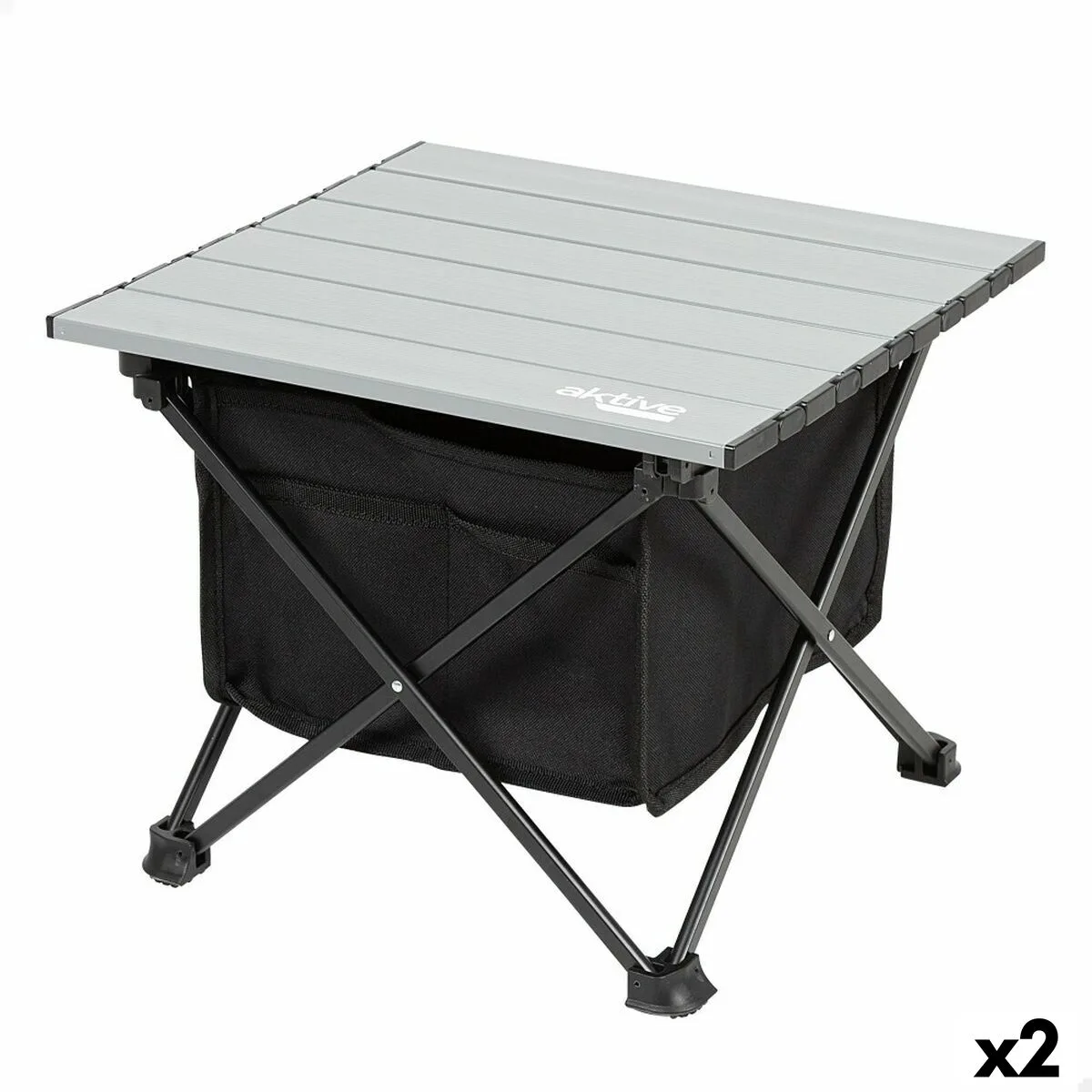 Table piable aktive camping poche 38 x 30 x 34 cm 2 unites s890323819. Votre foyer mérite le style et le confort des produits Diaytar Home.
