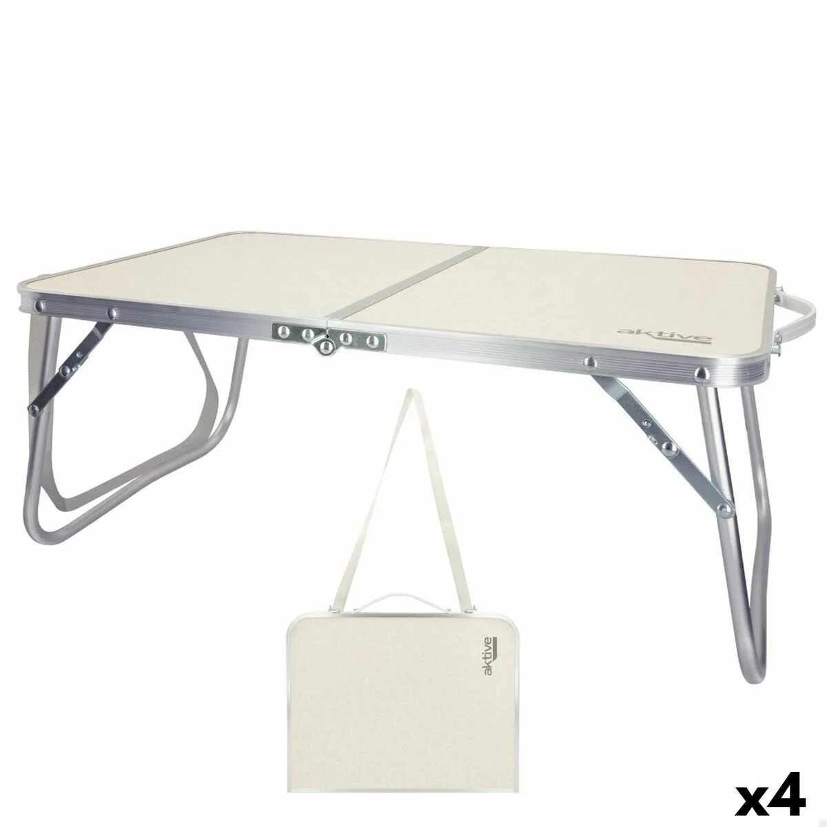 Table piable aktive creme 60 x 25 x 40 cm 4 unites s890099869. Diaytar, le garde-meuble moderne de toutes vos envies : des produits pour combler tous vos besoins et toutes vos fantasies.