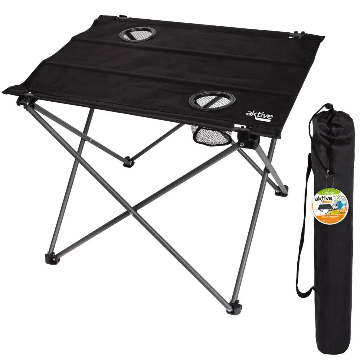Table piable aktive noir textile 61 x 51 x 50 cm 4 unites s890100478. Diaytar décomplexe le shopping en ligne : trouvez tout ce dont vous avez besoin et tout ce dont vous rêvez, au même endroit