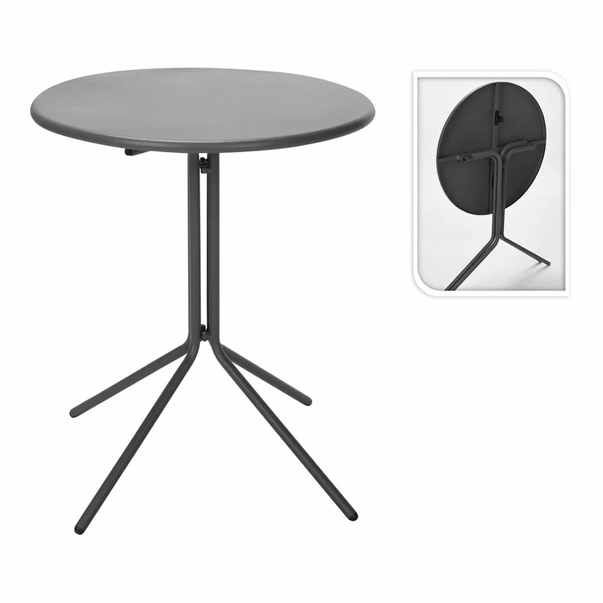 Table piable ambiance x99001600 gris fonce o 58 x 70 cm s792395144. Diaytar vous connecte à l'essentiel et au superflu stylé : une gamme complète de produits pour tous vos besoins et envies