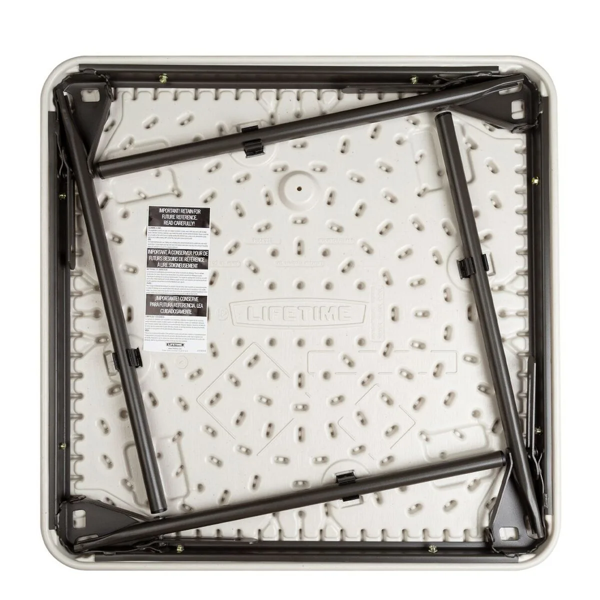 Table pour enfant lifetime blanc pliable 61 x 53 5 x 61 cm acier plastique s890137223. Diaytar, c'est l'histoire d'une passion pour les bons produits, quels qu'ils soient, et du désir de les partager avec vous
