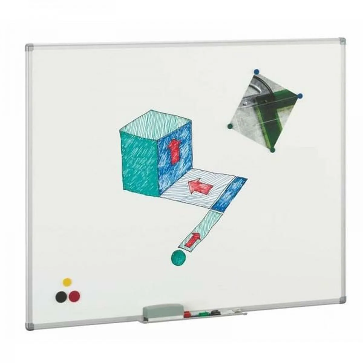 Tableau blanc faibo 122 x 200 cm magnetique s840685412. Diaytar a fait le pari de la transparence : nous vous disons tout sur l'origine et la conception de nos produits.